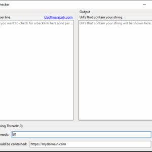 وصلة مجانية وبرامج التحقق من الروابط الخلفية