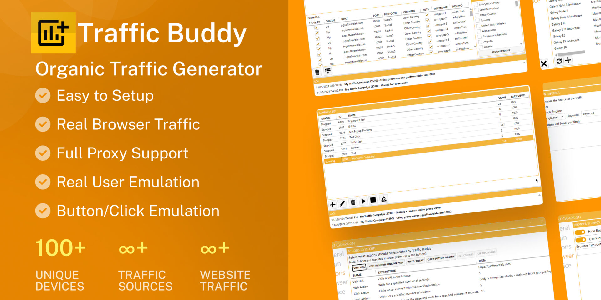 Traffic Buddy: Organic Traffic Generator