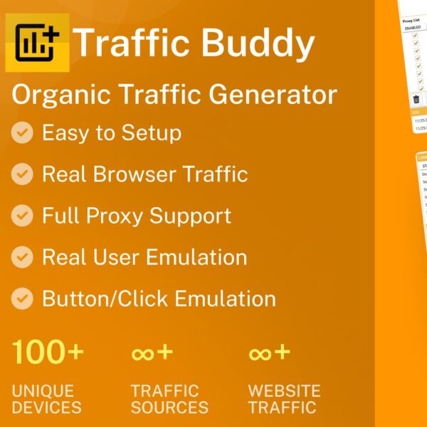 Traffic Buddy: Organic Traffic Generator