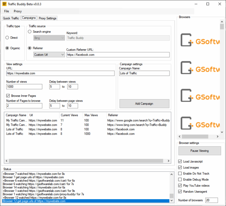 Traffic Buddy - Website Traffic Generator