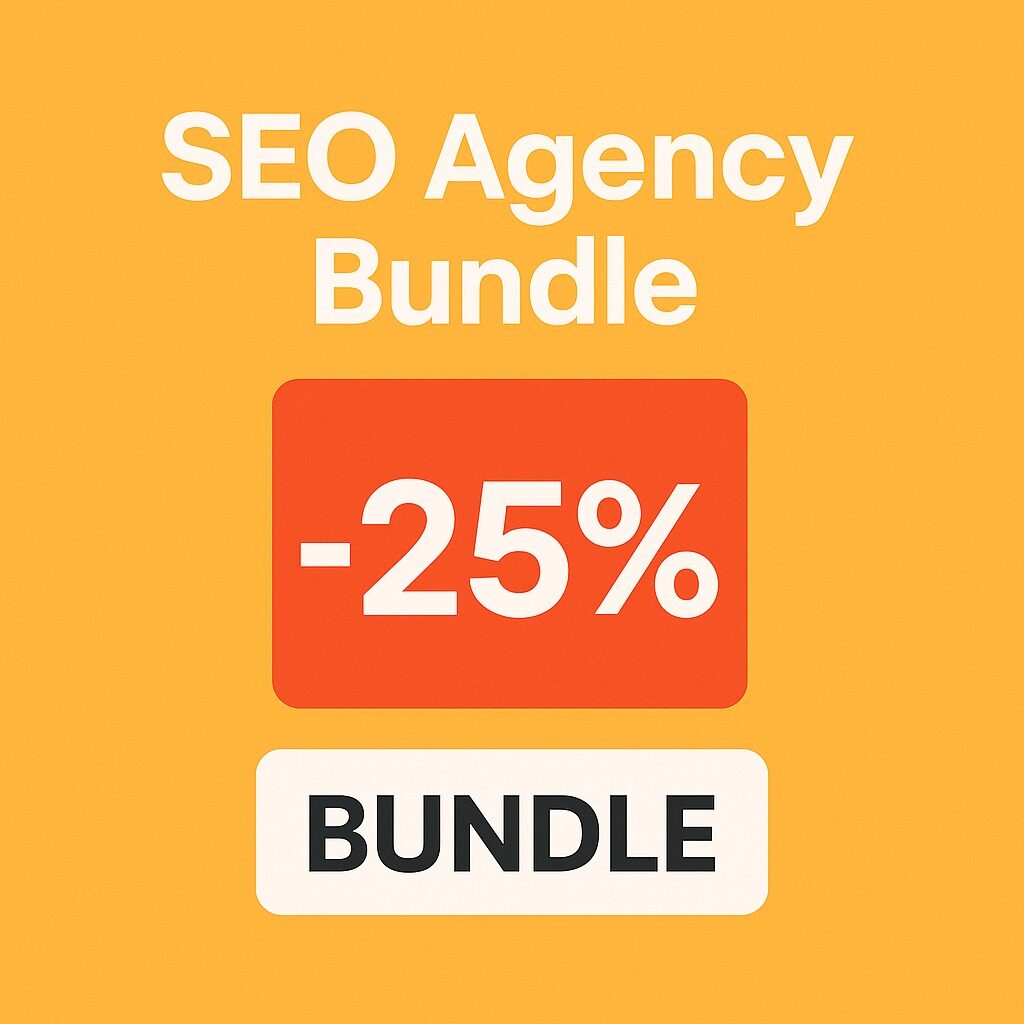 SEO Agency Bundle with 25% additional discount