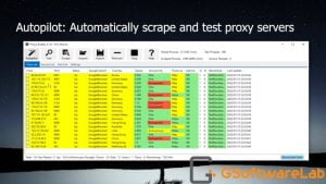 Video of proxy scraper and proxy tester