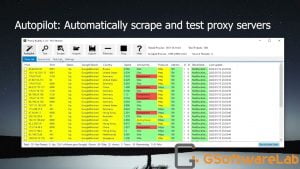 Video of proxy scraper and proxy tester