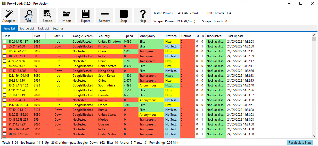 Proxy Buddy Version 3.1.1