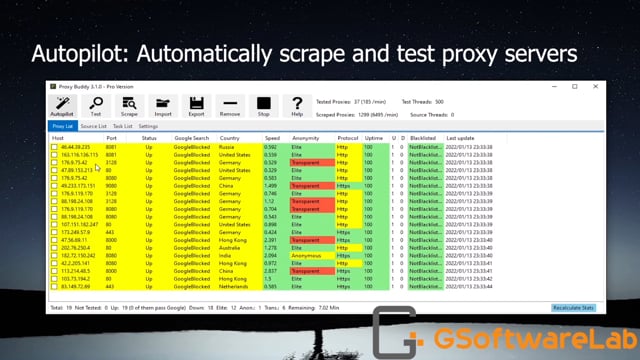 Video of Proxy Scraper and Tester