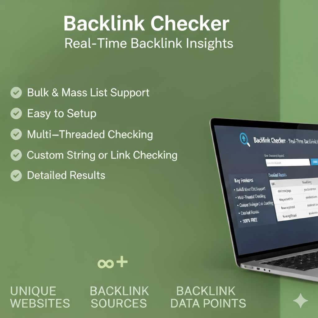 Free Backlink Checking Tool Download