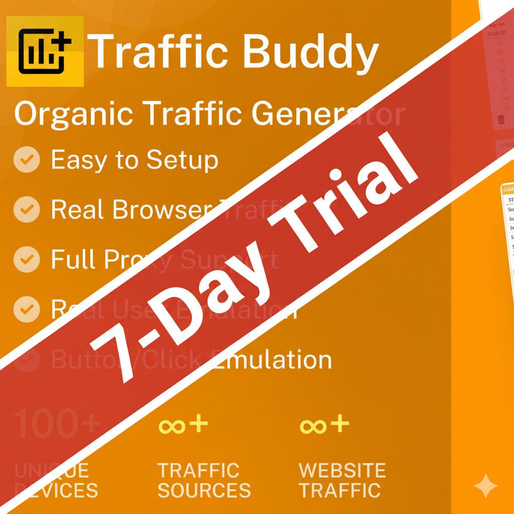 7-Day Free Trial of our Traffic Bot